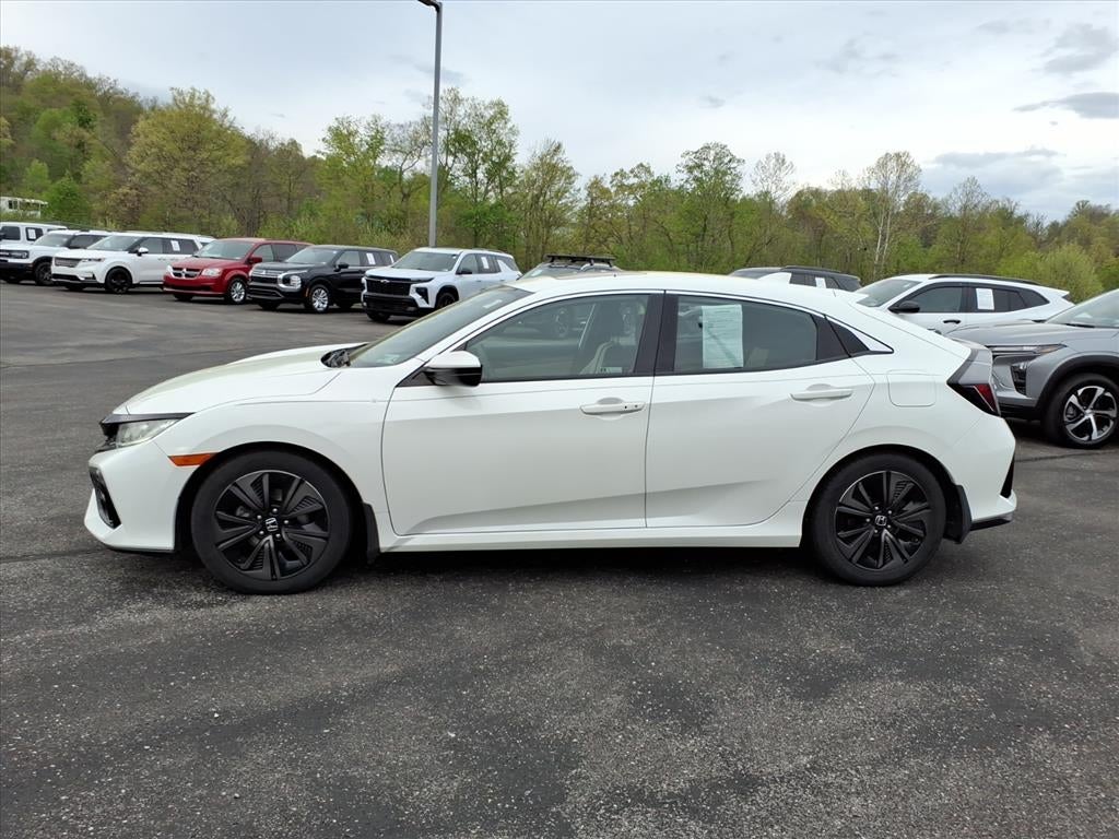 Used 2018 Honda Civic Hatchback EX with VIN SHHFK7H57JU233758 for sale in Huntington, WV