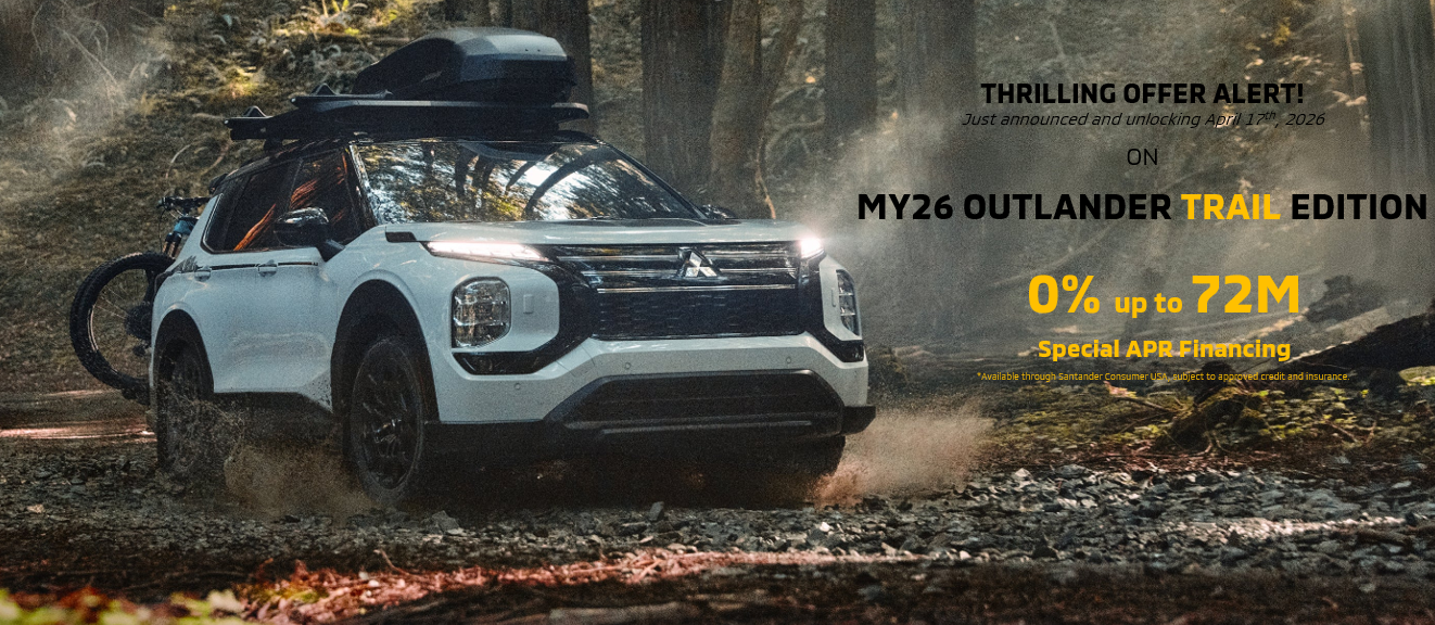0% APR On 2026 Outlander Trail Edition
